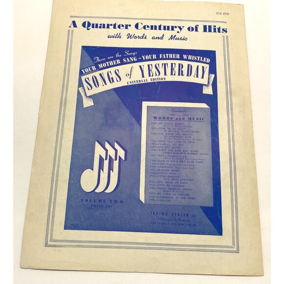 Ill Get By Vintage Piano Sheet Music Roy Turk Fred Ahlert 40s A Guy Named Joe - Picture 5 of 7